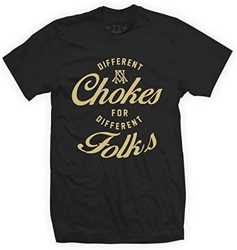 Newaza Different Chokes For Different Folks Tee - Black - XXL