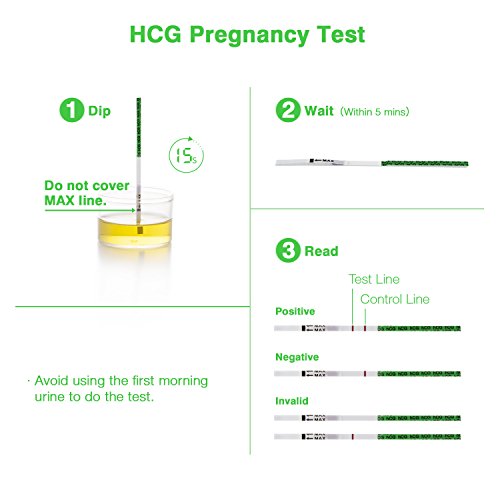 image for Fiery Youth 50 LH Ovulation Test Strips and 20 Hcg Pregnancy Test Stri