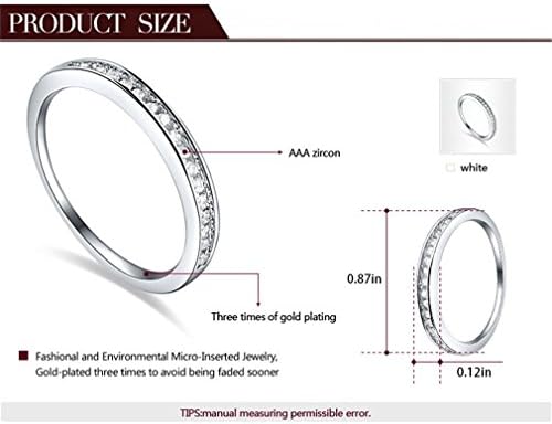 Eight hearts eight arrows with zircon a row of diamond rings