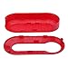 SODIAL(R) 3 Button Remote Flip Keyless Car Key Fob Case Cover for Fiat 500 Brava Panda Punto - Red
