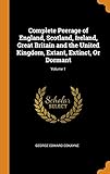 Complete Peerage of England, Scotland, Ireland, Great Britain and the United Kingdom, Extant, Extinc by 
