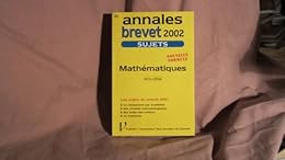 Mathématiques, série collège