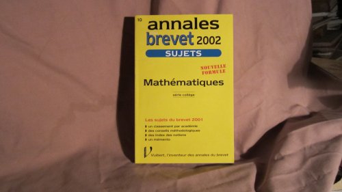 Mathématiques, série collège