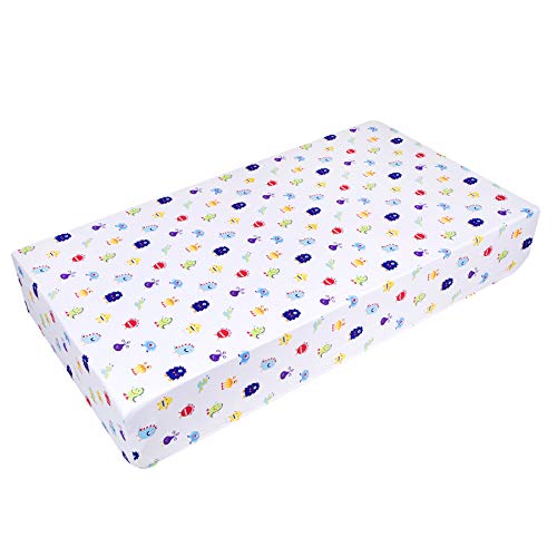 Wildkin Fitted Crib Sheet, Monsters