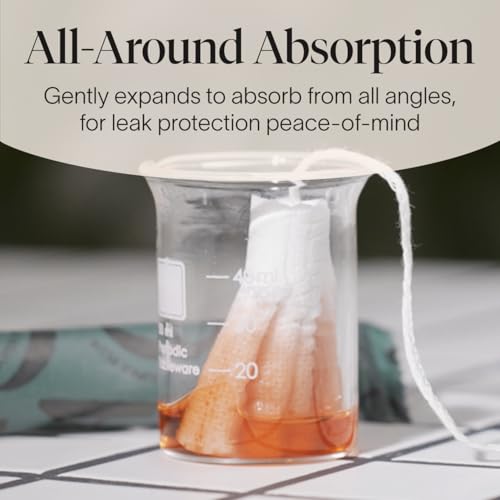 Cora Organic Applicator Tampon Multipack | 18 Regular & 18 Super Absorbency | 100% Organic Cotton, Unscented, BPA-Free Compact Applicator | Leak Protection | Packaging May Vary | 36 Total