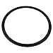 DERNORD FKM Rubber Gasket Tri-clamp O-Ring Fits Sanitary Tri-clover Type Ferrule (Tri-Clamp Size: 6 Inch)