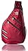 7Senses Sling Bag Crossbody Backpack Shoulder Bag - Travel Backpack Multipurpose Daypack for Men & Women,Wine Red,One Size