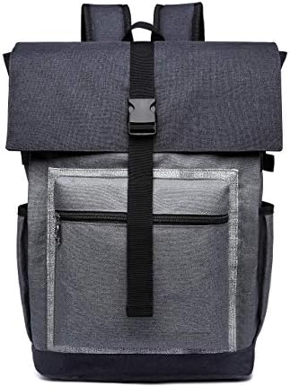 ZIXER Fashion Backpack, Vintage Canvas Rucksack, High School and College Student Unisex Backpack Daypack Fits 15.6'' Laptop