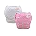 ALVABABY Girl Swim Diapers One Size Reuseable & Adjustable 2pcs SWB09-18