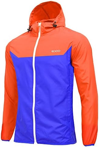 Exio エクシオ ウインドブレーカー メンズ レディース 男女兼用 ランニングウェア ジャージ上