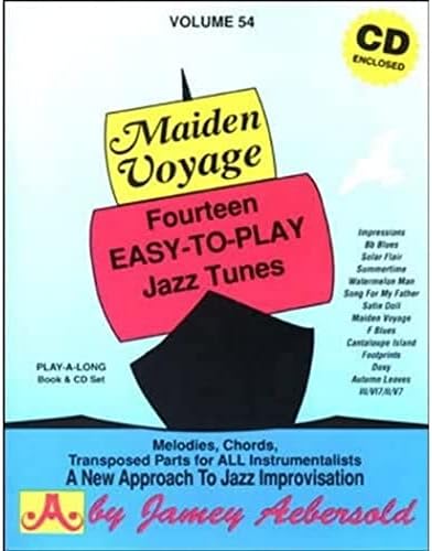 Vol. 54, Maiden Voyage: Fourteen Easy-To-Play Jazz Tunes (Book