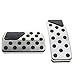 Goodeal Gas & Brake Pedal Cover for 2011-2017 Jeep Grand Cherokee Dodge Durango 82212055