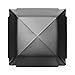 Draft King CBO8 Round Bolt On Black Galvanized Steel Single Flue Chimney Cap, 8