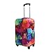 Explore Land Travel Luggage Cover Suitcase Protector Fits 31-32 Inch Luggage (Geometry, XL)