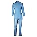 Elevin(TM) Women Cowboy Denim Casual Deep V-Neck Bandage Elastic Waist Jumpsuits