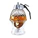 Honey Dispenser With Stand â€“ Plastic Honey Dispenser - Modern Honey Syrup Dispenser - No Drip Honey Dispenser â€“ 8 oz Reusable Warm Honey Jar Dispenser - No Mess Bee Honey Holder Dispenser