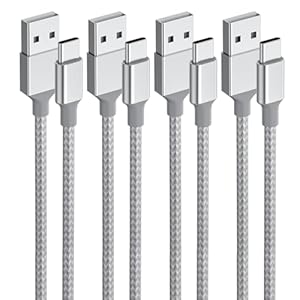 usb c ケーブル【1m+1m+2m+2m 4本】タイプc ケーブル Type C 3A急速充電 QC3.0対応 急速充電 PD対応