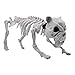 JOYIN Halloween Decoration 16” Pose-N-Stay Puppy Skeleton Plastic Dog Bones with Posable Joints for Pose Skeleton Prop Indoor/Outdoor Spooky Scene Party Favors Décor.