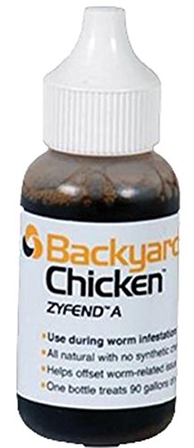 Backyard Chicken Zyfend A Digestive Booster Supplement, 30 Milliliters, Treats 90 Gallons of Water