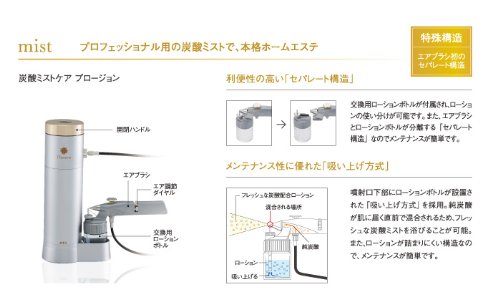最安値に挑戦 化粧水 Mtg B004cjoq28 炭酸ミストケアpｌｏｓｉｏｎ プロージョン 本体セット 逆輸入