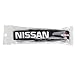 Lanyard Keychain Holder Keychain Key Chain Black Lanyard Clip with Webbing Strap (Nissan)