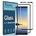 TOCOL for Samsung Galaxy Note 8 Screen Protector, 9H Hardness Tempered Glass HD Clear 3D Curved [Anti-Scratch Anti-Bubble] with Easy Installation Tray