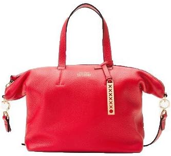 KATE SPADE SATURDAY RED FREEFORM SMALL SATCHEL CROSS BODY BAG