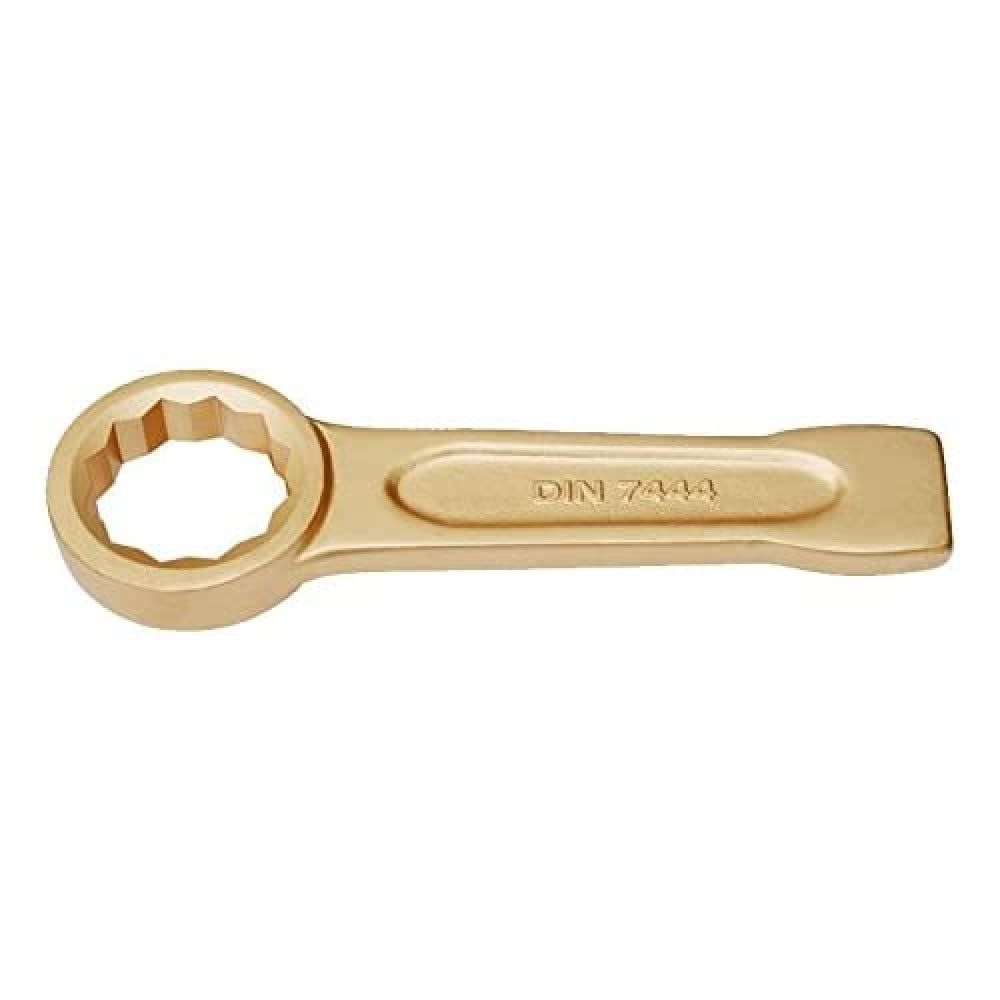Bahco NS106-72 Slogging Ring Spanner, Gold, 2.1/4-Inch