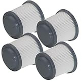 Black & Decker OEM 90552433-01 PVF110 hand vac vacuum air filter (4 Pack)