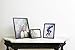 Umbra Senza Metal Picture Frame, Unique 5 x 7 Photo Display, Matte Brass