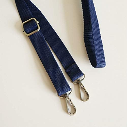 vap26 Strap Belt Crossbody Clip On Webbing Adjustable Handle Handbag Shoulder Replacement(Dark Blue)