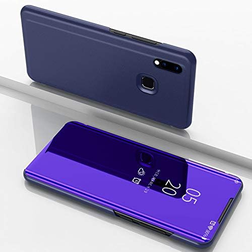 SHIEID Case for VIVO Y91/Y95 Mirror Plating Flip Case for VIVO Y91/Y95 (Purple)