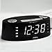 iTOMA Alarm Clock Radio, Digital AM FM, Dual Alarm, Snooze, Dimmer Control, Indoor Temperature Display, Countdown Timer, Backup Battery (CKS3301B)