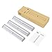 Kealive Motion Sensor Light Battery Operated with 10 Led Lights, Wireless Portable Aluminum Magnetic Strip Stick On Anywhere for Cabinet Closet Kitchen,160lm, 3-Pack