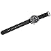 Ritche 22mm NATO Strap Black Nylon Watch Band Replacement Watch Strap for Men Women