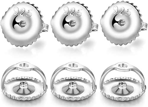 14K Gold Plated Screw Earring Backs