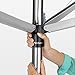 Brabantia Topspinner Outdoor 4 Arm Spinning Clothesline (131 ft/Ø 1.8