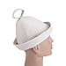 Wool Felt Sauna Hat Russian Banya Cap 100% Wool Felt White Sauna Hat for Head Protection 22cm/8.66inch