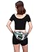 HDE Shiny Retro Fanny Pack Rave Festival Metallic Hologram Bum Bag Waist Pouch (Irridescent)