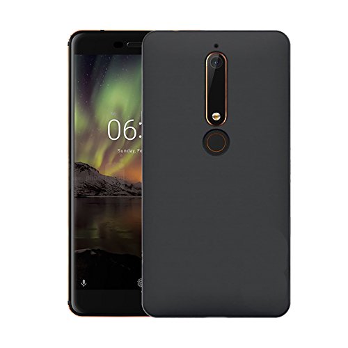Avidet nokia 6.1 (2018) case, lightweight slim anti-fingerprint h…