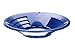 SE 14 Inch Gold Panning Pan - Dual Riffles for Easier Mining and Prospecting, Blue