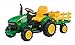 X PWR 12 Volt Battery Charger for Peg Perego John Deere Ground Force Tractor John Deere Gator XUV Gaucho Rock'in, 12V Charger Works with Peg-Perego Ride On Toys