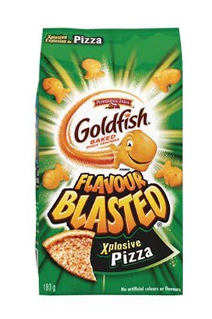 Goldfish Crackers 3-Bag Bundle: 2 Vanilla Cupcake + 1 Xplosive Pizza - Sweet & Savory Snack Variety Pack