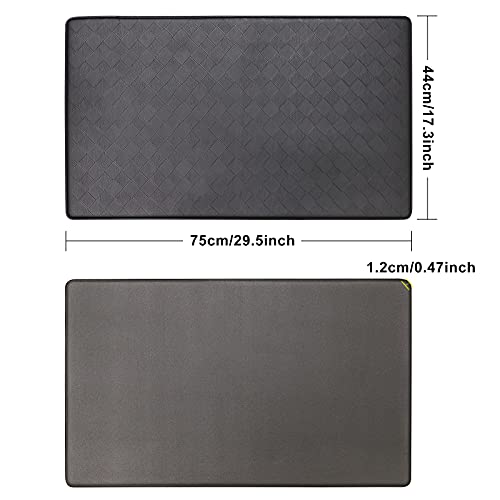 Kitchen Rug, Anti Fatigue Standing Mat, Heavy Duty Floor Mat for Kitchen, Comfort Runner Cushioned Mat, Waterproof Non Skid Kitchen Mat