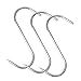 2pcs Stainless Steel Double Hooks + 3pcs S-Hooks for Bacon Hams Meat Processing Butcher Poultry Hook Hanging Drying BBQ Grill Cooking