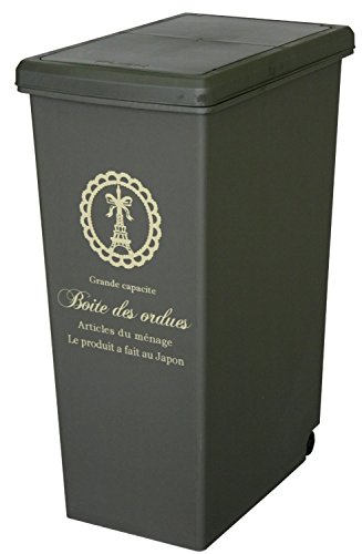 ゴミ箱 スライドペール 30L 日本製 ブラウン商品画像