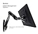 Bestand Aluminum Single Monitor Stand - Monitor Mount for LED LCD,Up to 32 inches Screen (S3 Grey)