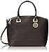 Anne Klein New Recruits Dome Satchel Bag, Black, One Size