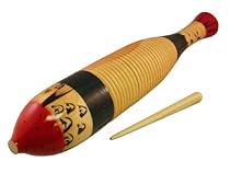 Suzuki Musical Instrument Corporation WG-200 Wood Guiro with Scraper
