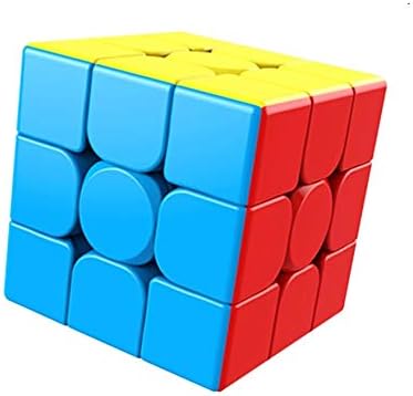 SpaceRail High Speed 3x3 Colors Magic Rubik Cube Puzzle Toy with Adjustable Speed (5.5cm)